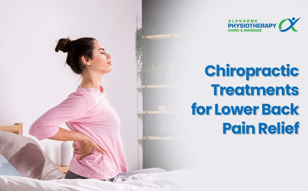 female suffering from lower back pain