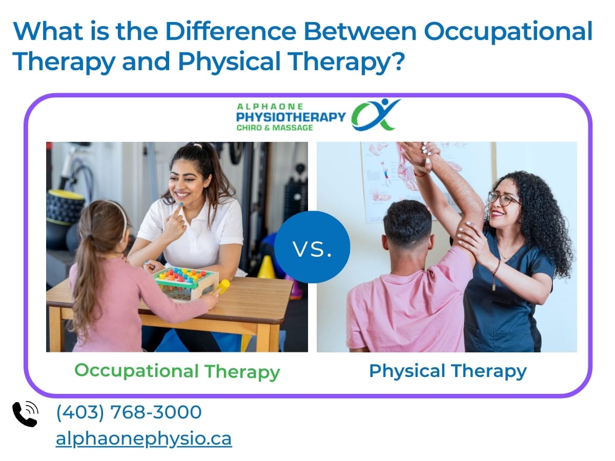Difference Between Occupational Therapy and Physical Therapy, Occupational Therapy vs Physical Therapy, ot vs pt, difference between ot and pt