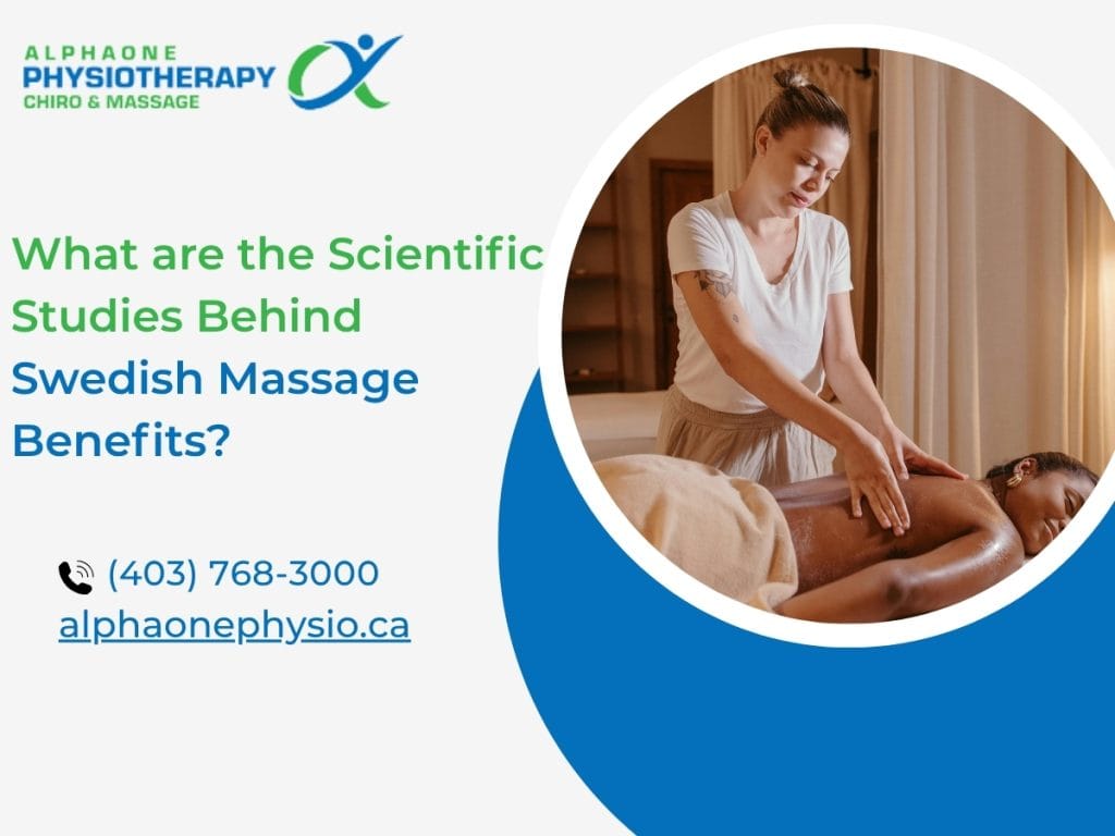 Therapist performing Swedish massage showing proven Swedish massage benefits