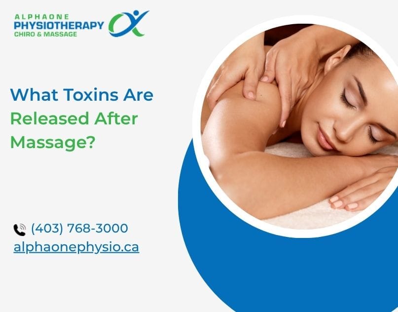 Professional massage therapy session — what toxins are released after massage and common detox symptoms after massage explained